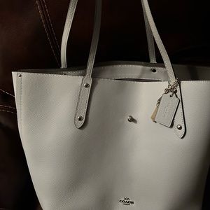 Coach Market Tote Shoulder bag Powder Blue. Laptop bag / Electronics.